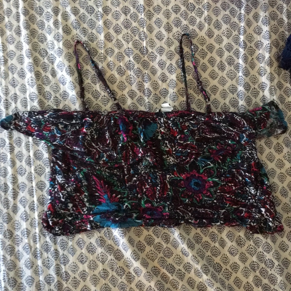 Psychedelic crop top
